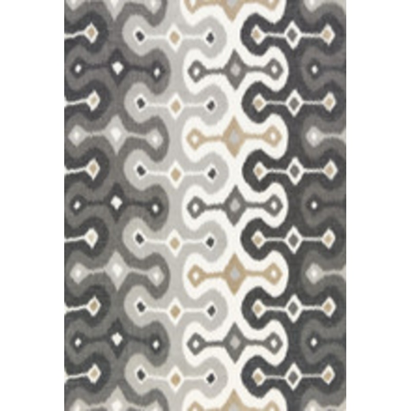 Schumacher Fabric Darya Ikat Stone 174833