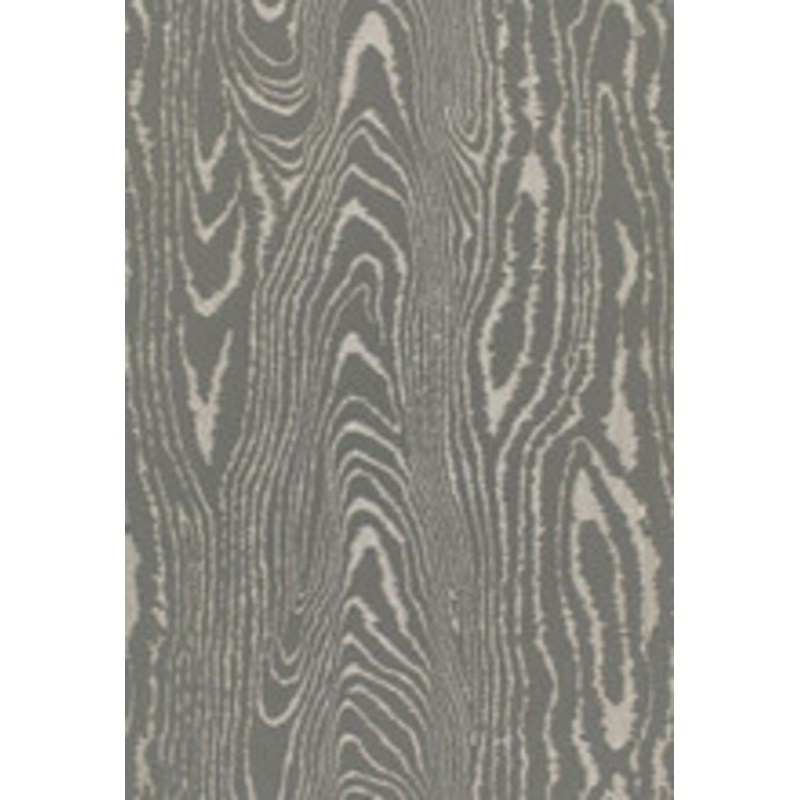 Schumacher Fabric Faux Bois Weave Charcoal 68831