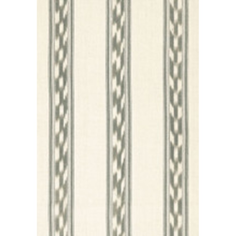 Schumacher Fabric Mojave Ikat Stripe Slate 67512