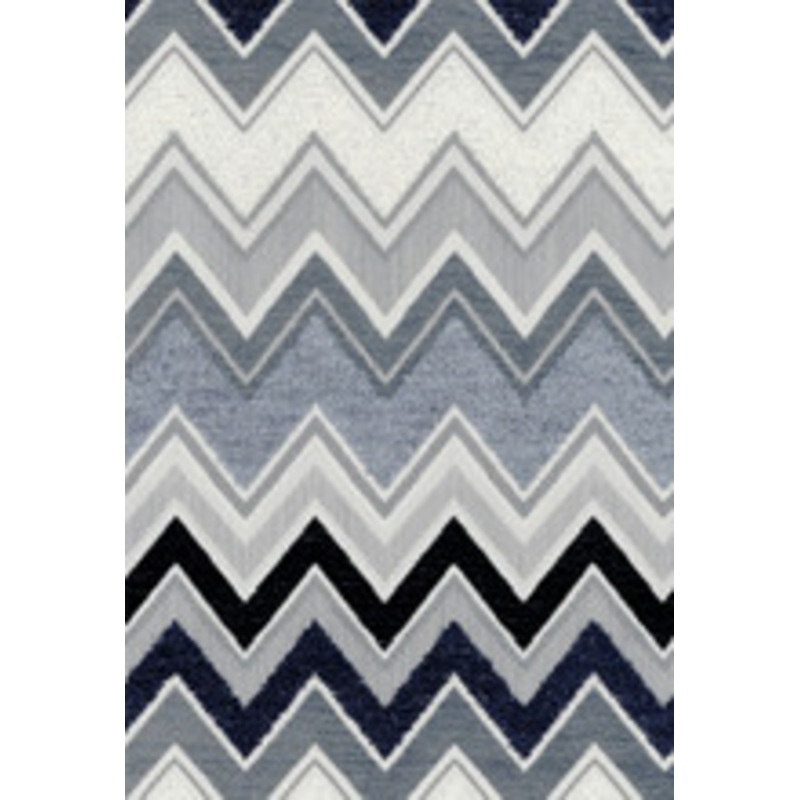 Schumacher Fabric Zenyatta Mondatta Noir & Blanc 54792