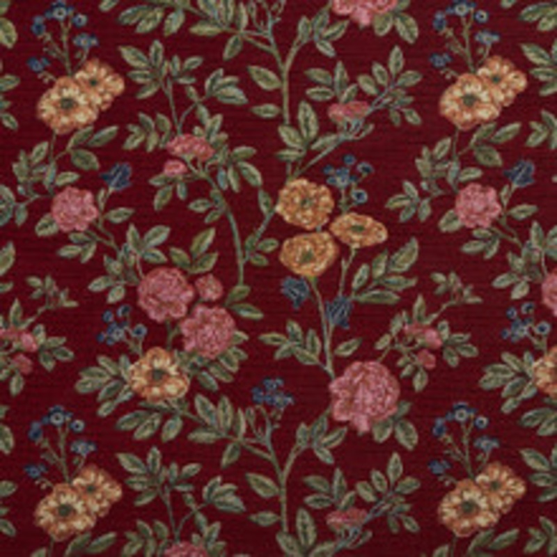 Charlotte Fabric 1977 Merlot Bouquet