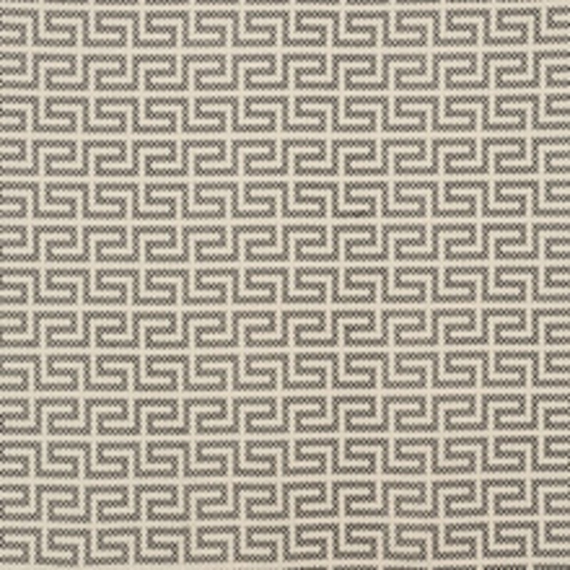 Schumacher Fabric A Maze Embroidery Black On Ivory 70230