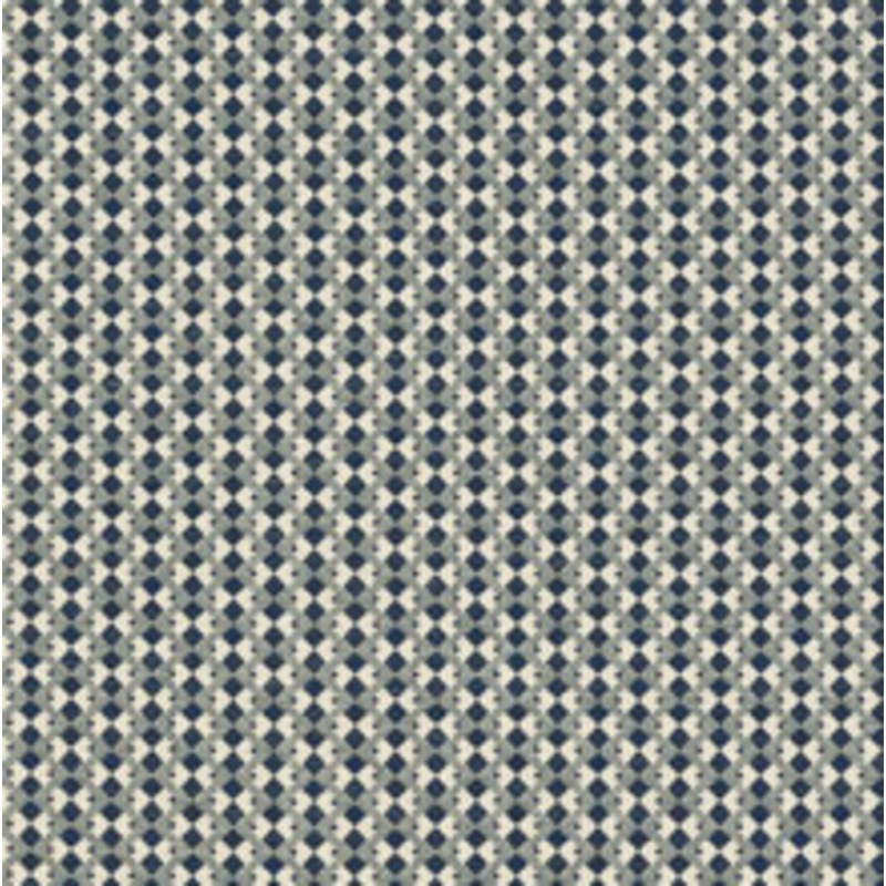 Schumacher Fabric Huxley Navy 69873