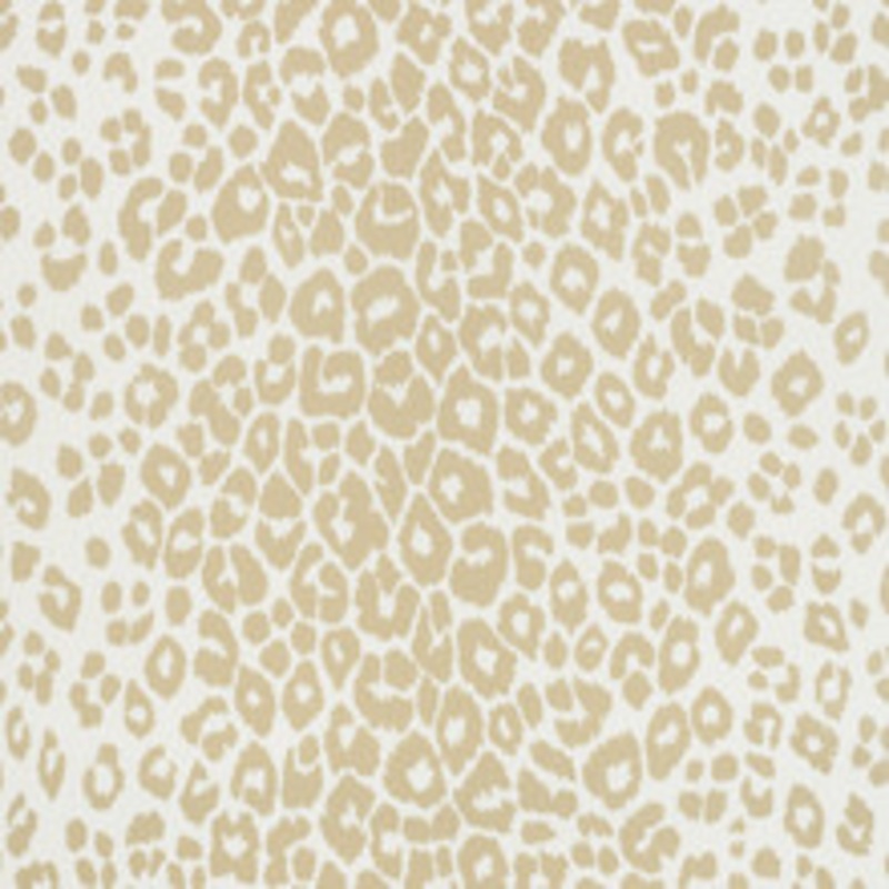 Schumacher Fabric Iconic Leopard Indoor/Outdoor Linen 177321
