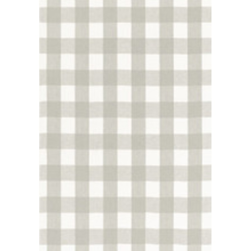 Schumacher Fabric Key West Check Zinc 68018