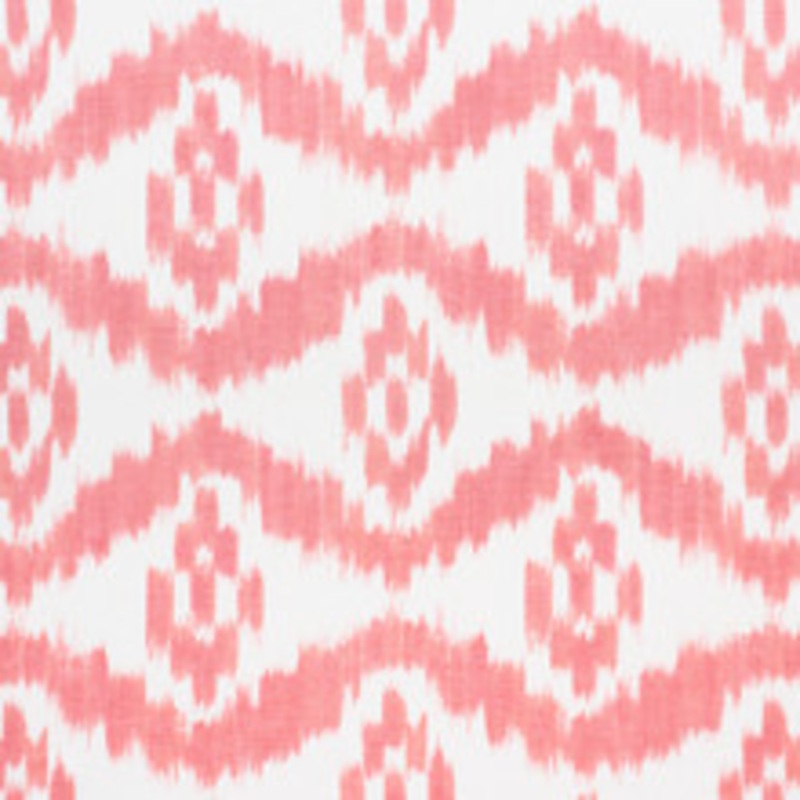Schumacher Fabric Madaket Ikat Rose 177822