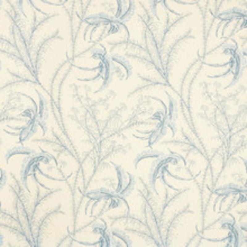 Schumacher Fabric Ocean Toile Delft 176990