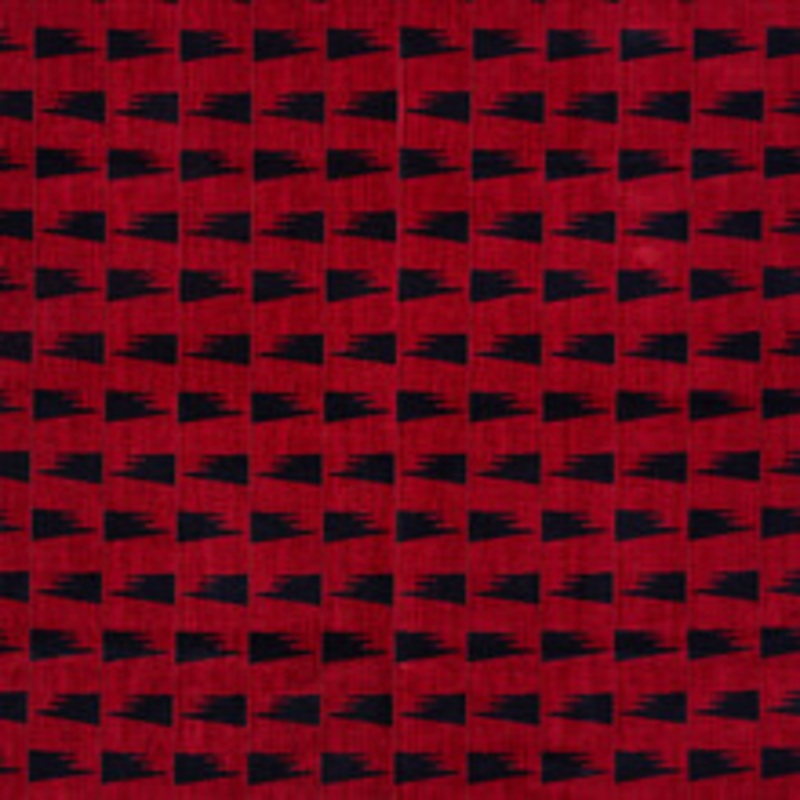 Schumacher Fabric Tutsi Red 71221
