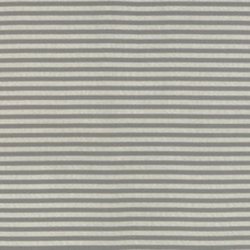 Schumacher Fabric Geoffrey Metallic Stripe Mercury 69243