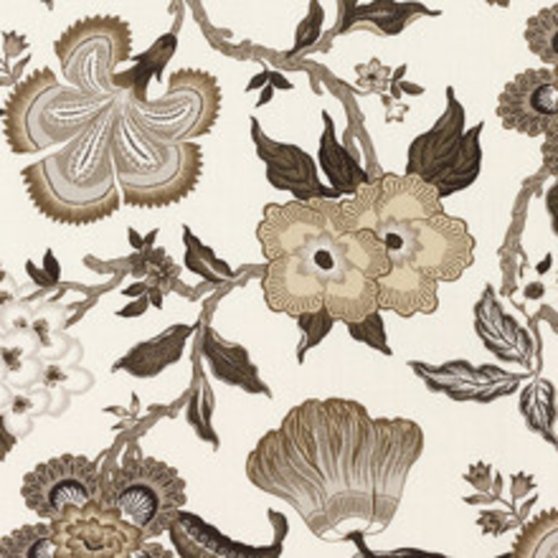 Schumacher Fabric Hothouse Flowers Dusk 174033