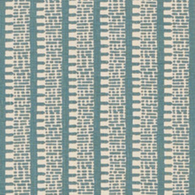 Schumacher Fabric Kiosk Peacock Blue 176135