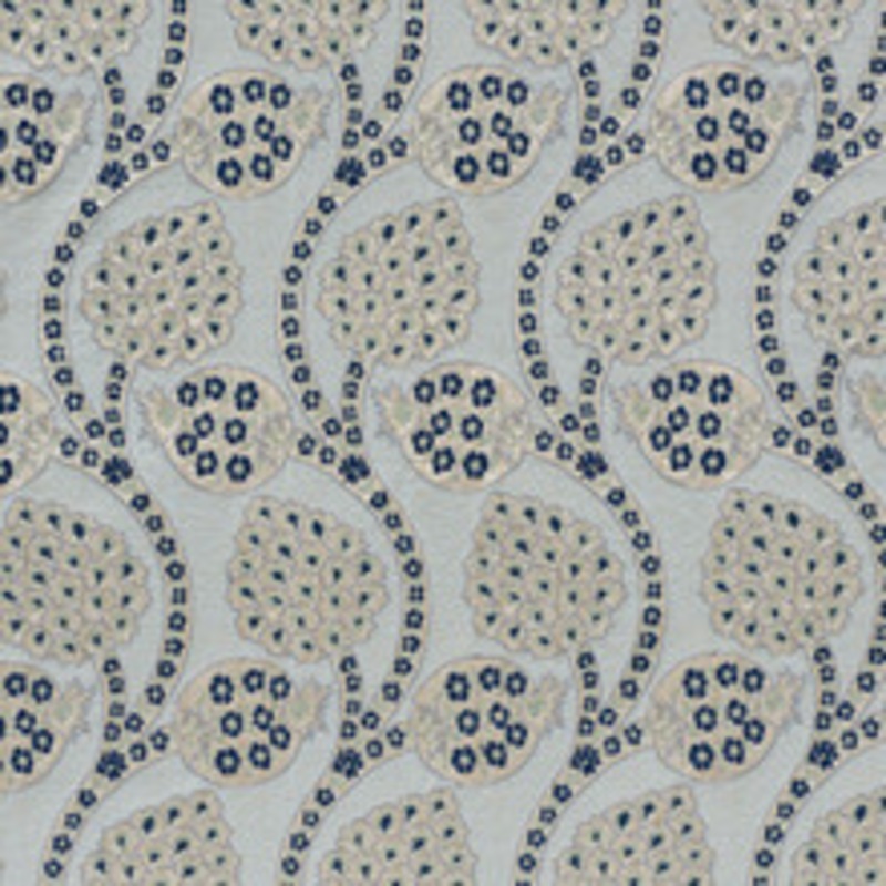 Schumacher Fabric Persephone Celestial 72002