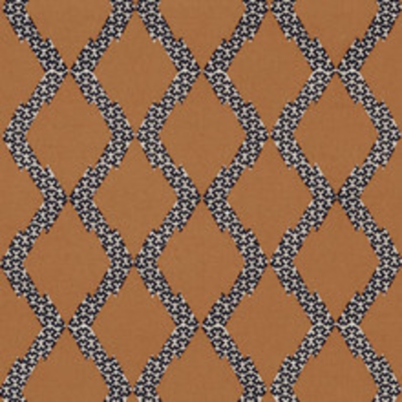 Schumacher Fabric Topi Sienna 69991