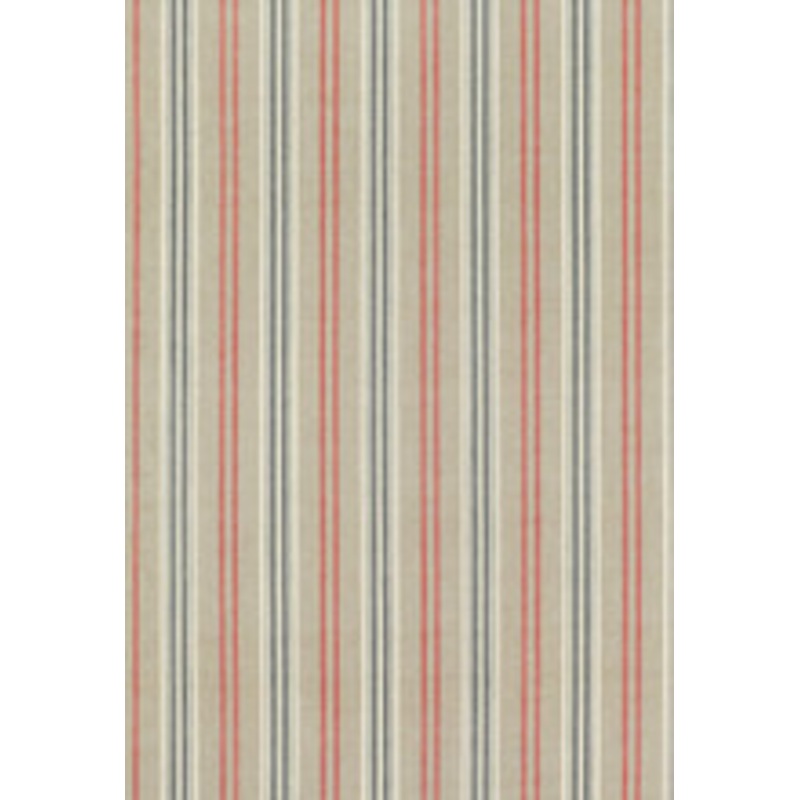 Schumacher Fabric Loire Jute Stripe Noir 68691