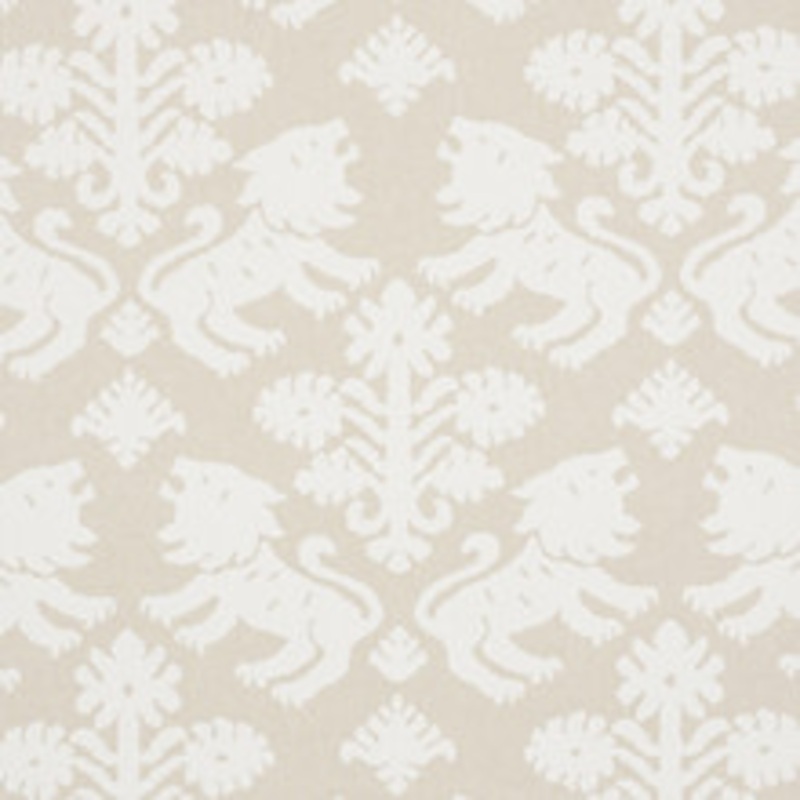 Schumacher Fabric Regalia Natural 177302