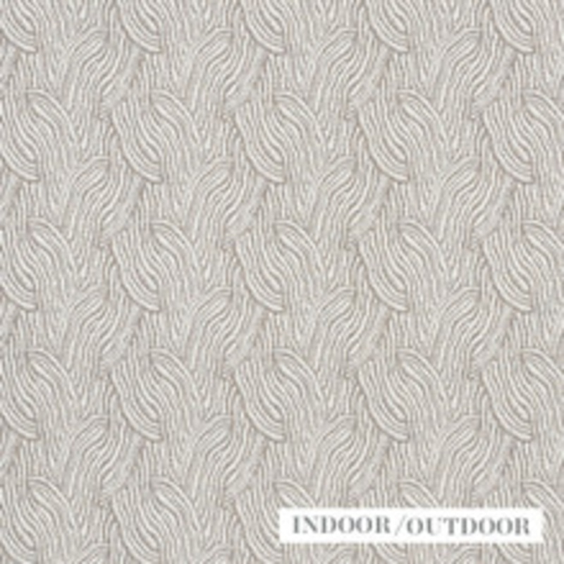 Schumacher Fabric Strata Stone 73830