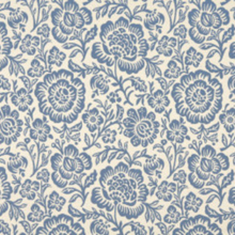 Charlotte Fabric 6404 Wedgewood Floral