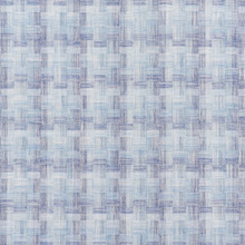 Schumacher Fabric Boro Plaid Indigo 73740