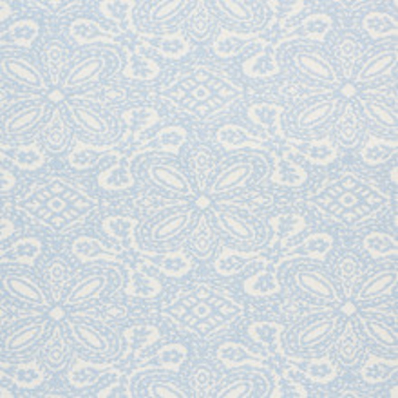 Schumacher Fabric Hardwick Sky 75512