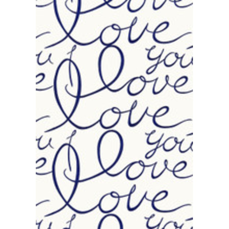 Schumacher Fabric Love Blueberry 66201