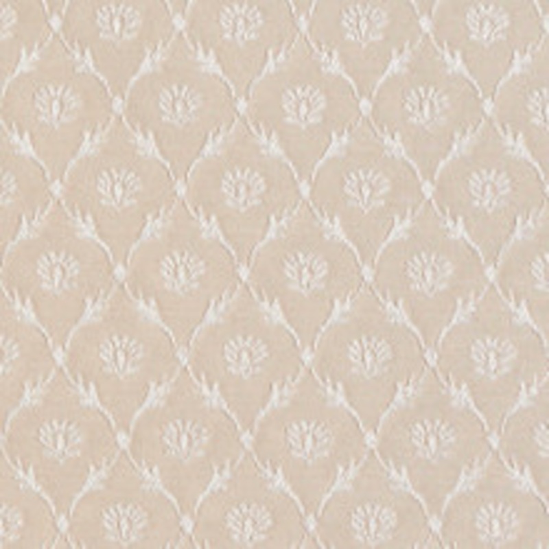 Charlotte Fabric 2641 Linen/Trellis