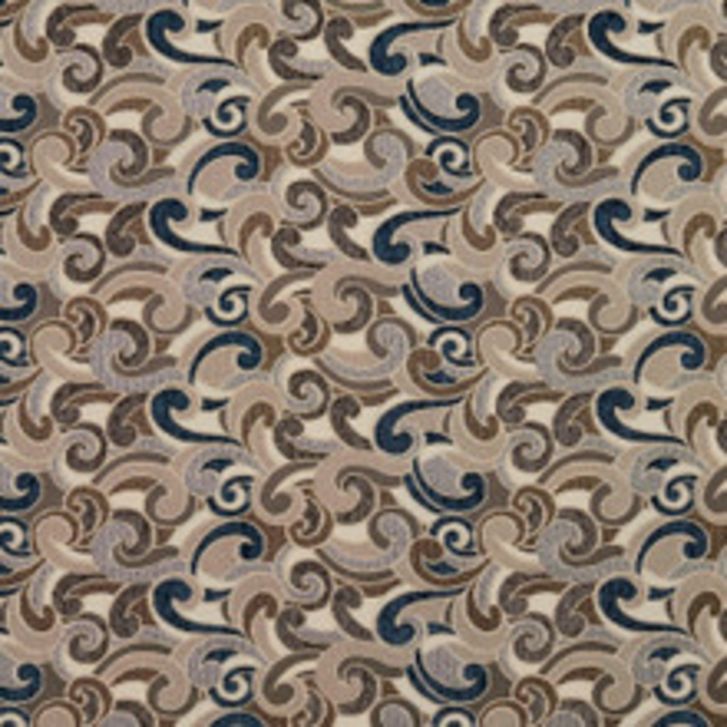 Charlotte Fabric 8537 Royal/Flutter