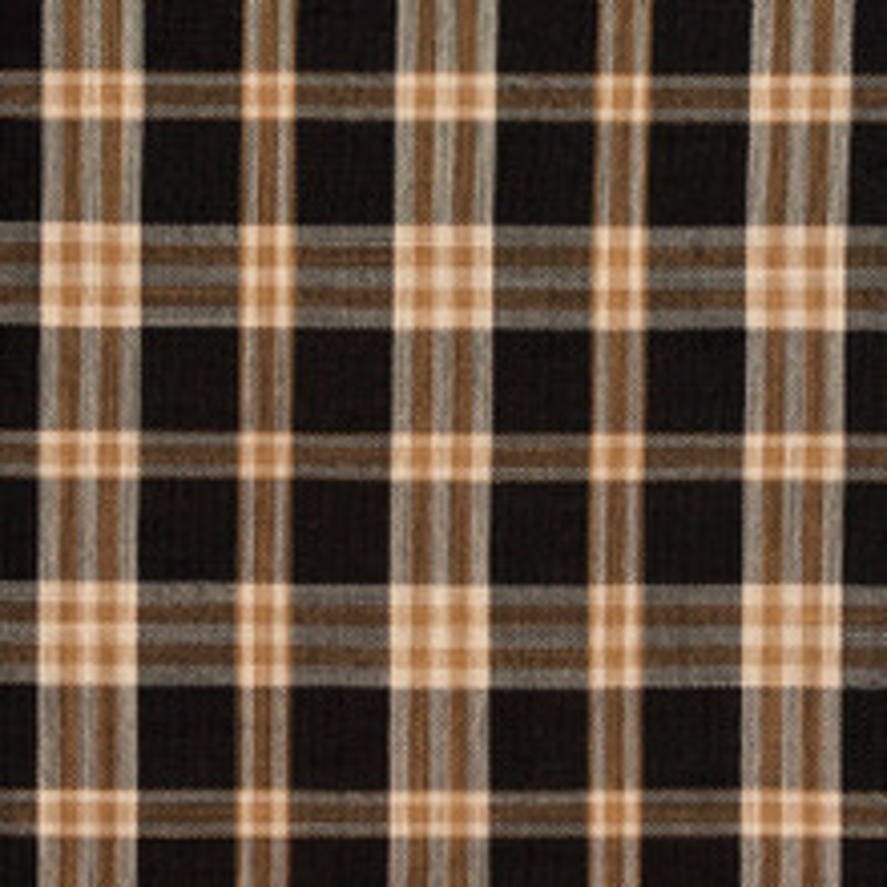 Charlotte Fabric D103 Onyx Plaid