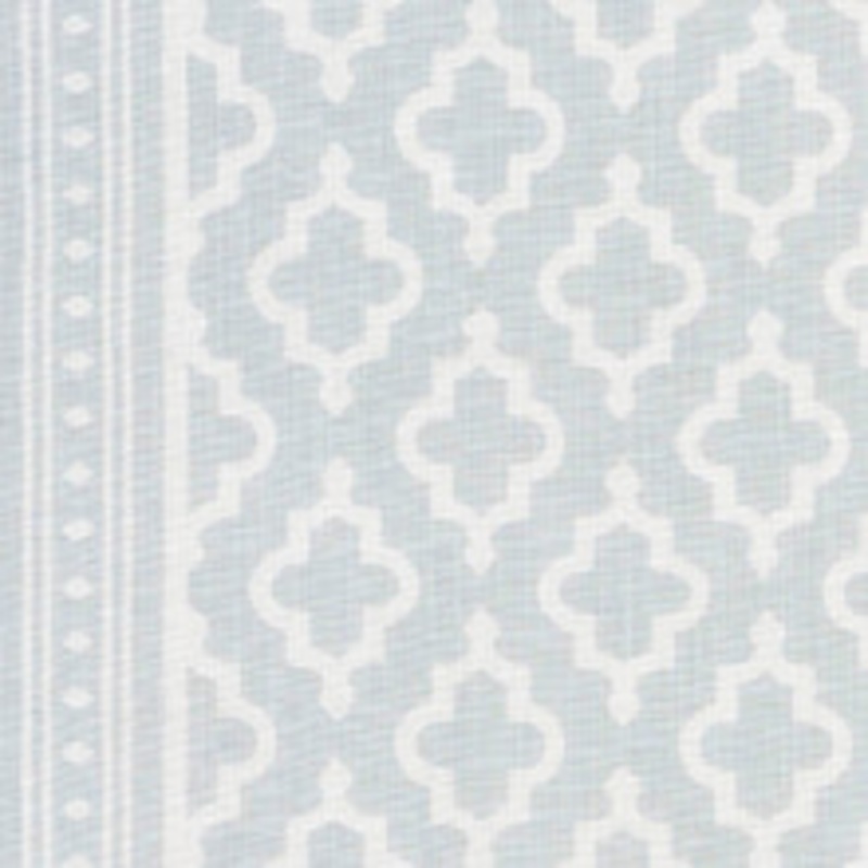 Schumacher Fabric Jake Orpington Blue 178432