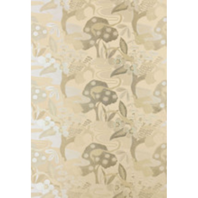 Schumacher Fabric Katsura Lampas Platinum 54072