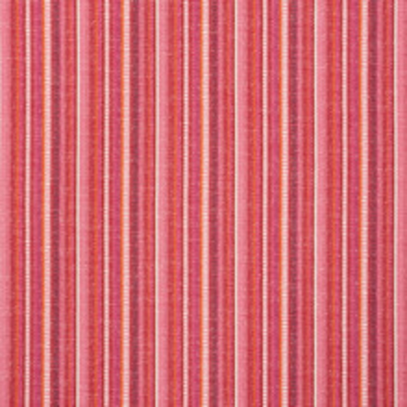 Schumacher Fabric Primavera Stripe Berry 73111