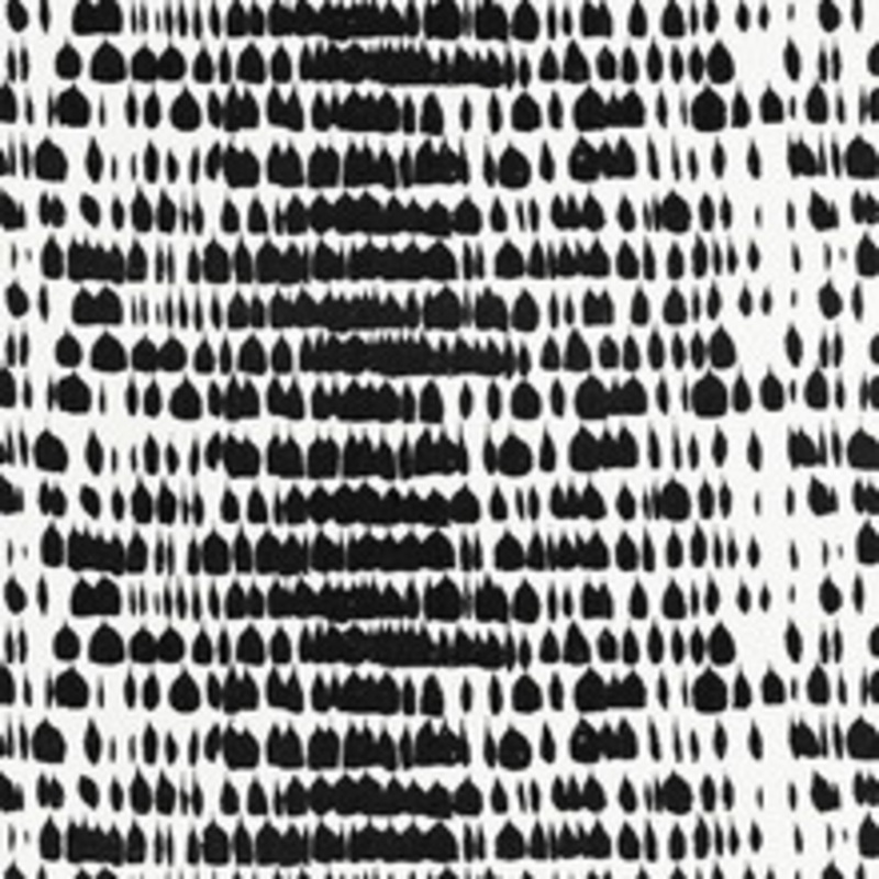 Schumacher Fabric Queen Of Spain Black 175200