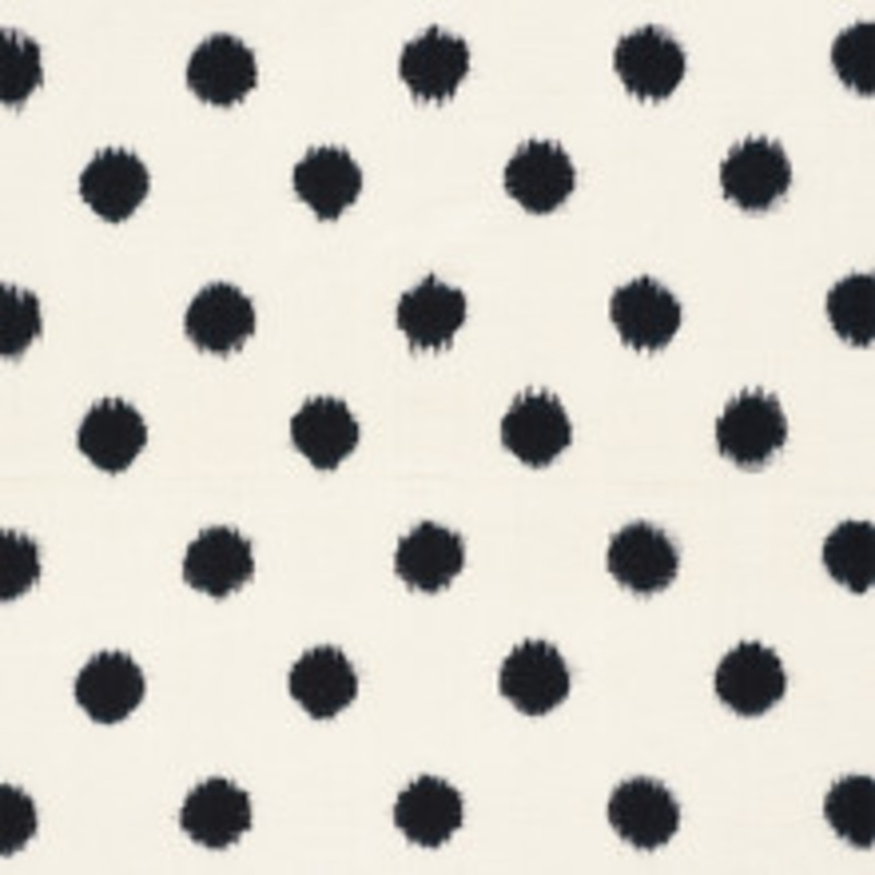 Schumacher Fabric Sakuru Ikat Black 72342