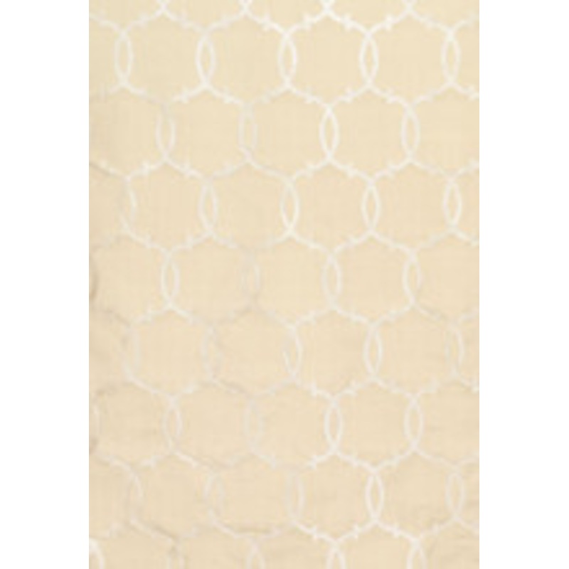 Schumacher Fabric Silk Tracery Alabaster 63712