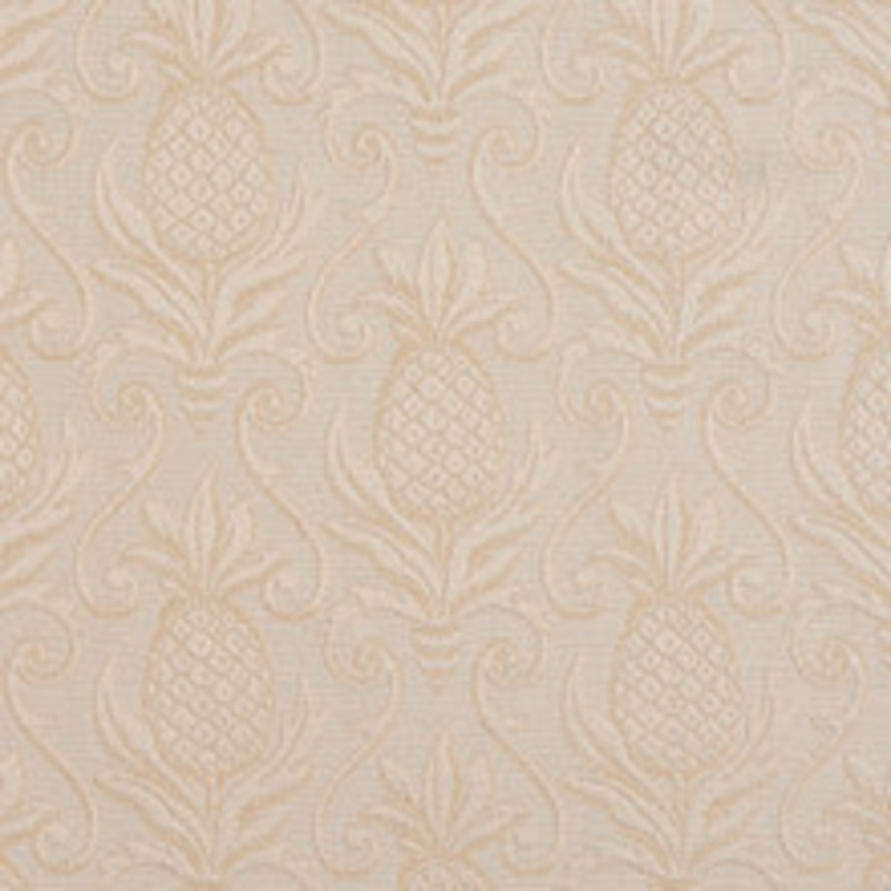 Charlotte Fabric 5519 Ivory/Pineapple