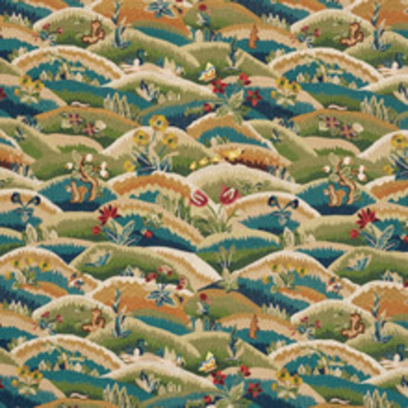 Schumacher Fabric Gerry Embroidery Document 72450