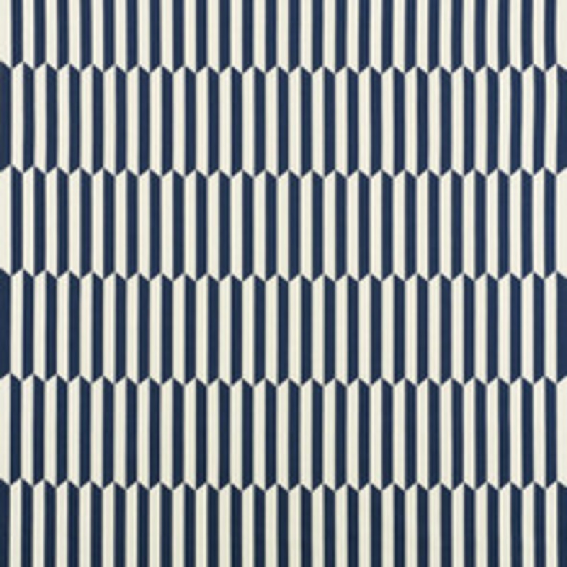 Schumacher Fabric Maxwell Navy 176404