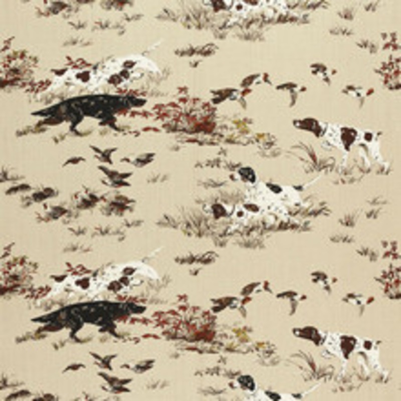 Schumacher Fabric Pointers Tan 175160