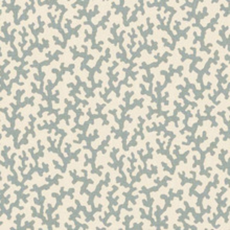 Schumacher Fabric Folly Orpington Blue 176124