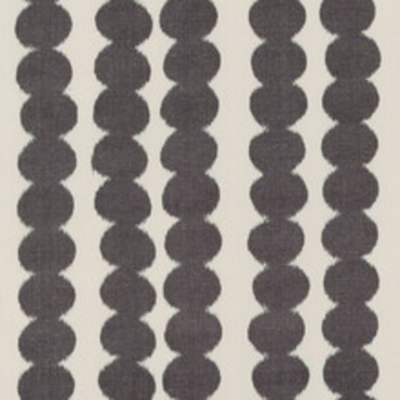 Schumacher Fabric Full Circle Faded Black 176250