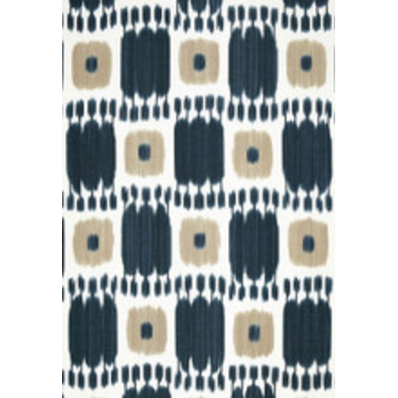 Schumacher Fabric Kandira Indigo 174402