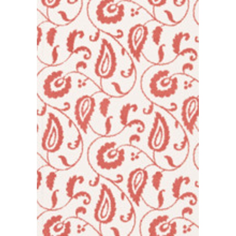 Schumacher Fabric Malacca Ikat Vine Watermelon 175010