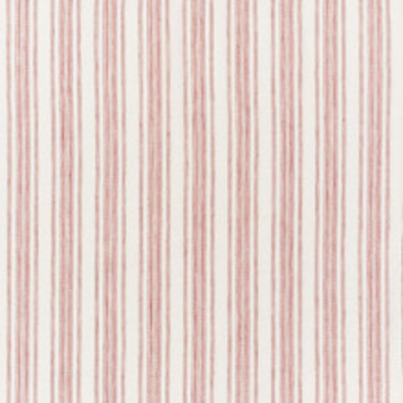 Schumacher Fabric Montallegro Linen Sheer Red 70013