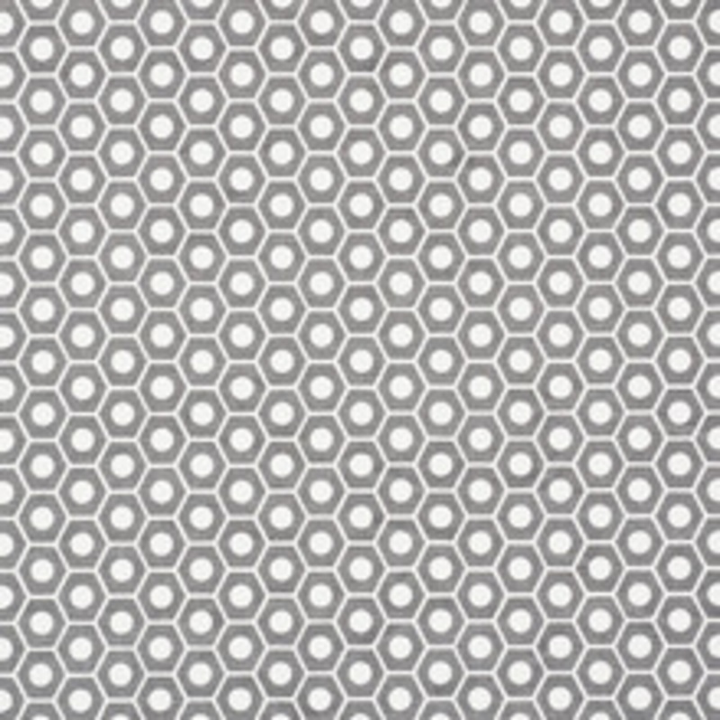 Schumacher Fabric Queen B Grey 177077