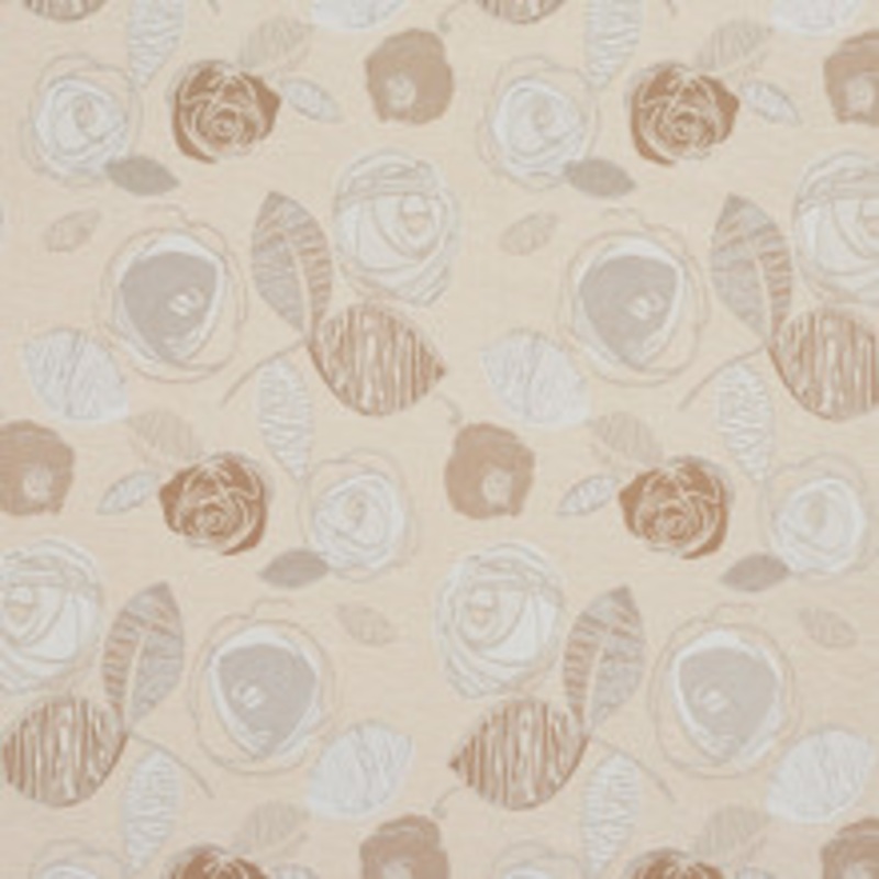 Charlotte Fabric 1377 Natural Bloom