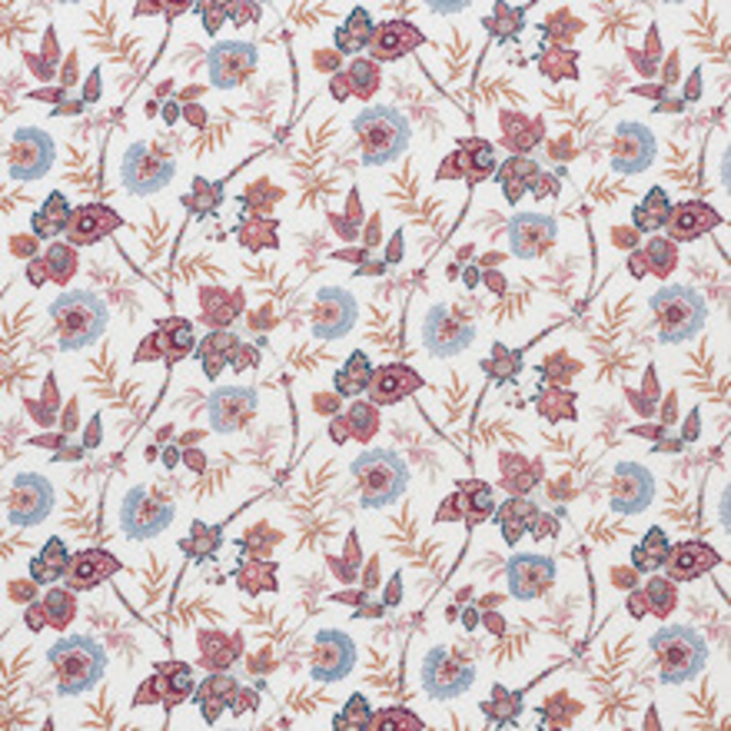 Schumacher Fabric Emperor’S Vine Aubergine 177680