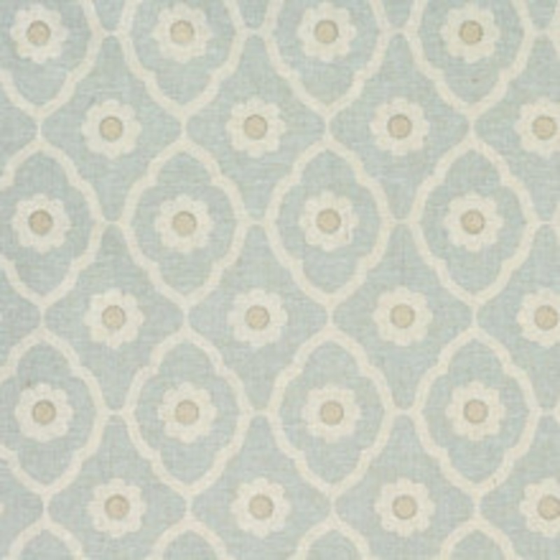 Schumacher Fabric Soundess Blue SOUN001