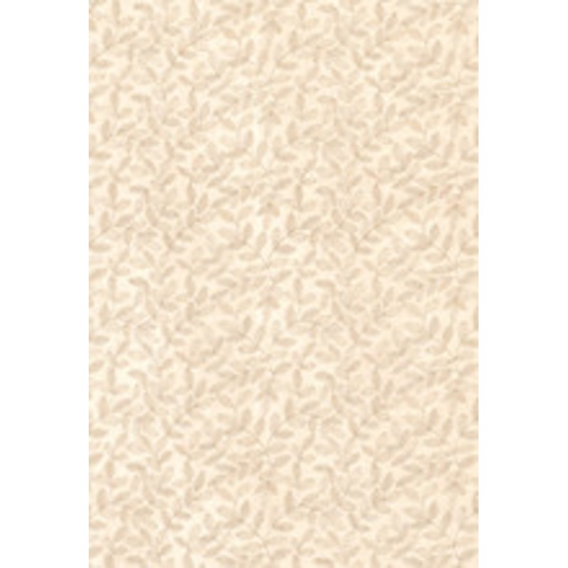 Schumacher Fabric Manor Leaf Embroidery Ecru 62360
