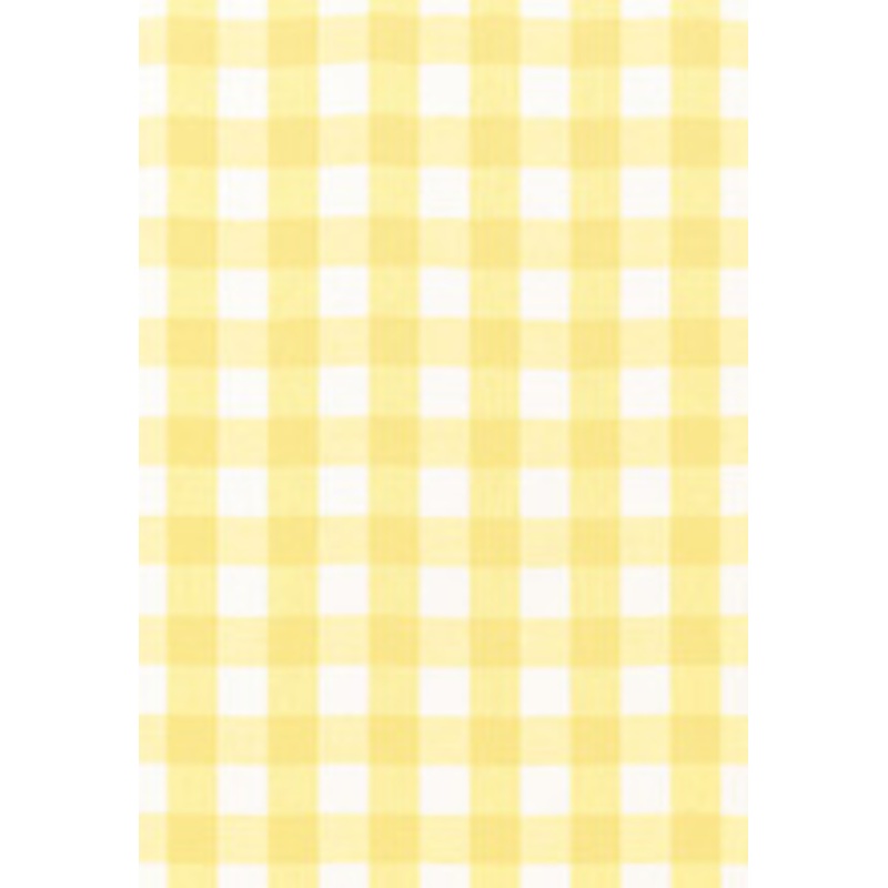 Schumacher Fabric Key West Check Sunflower 68013