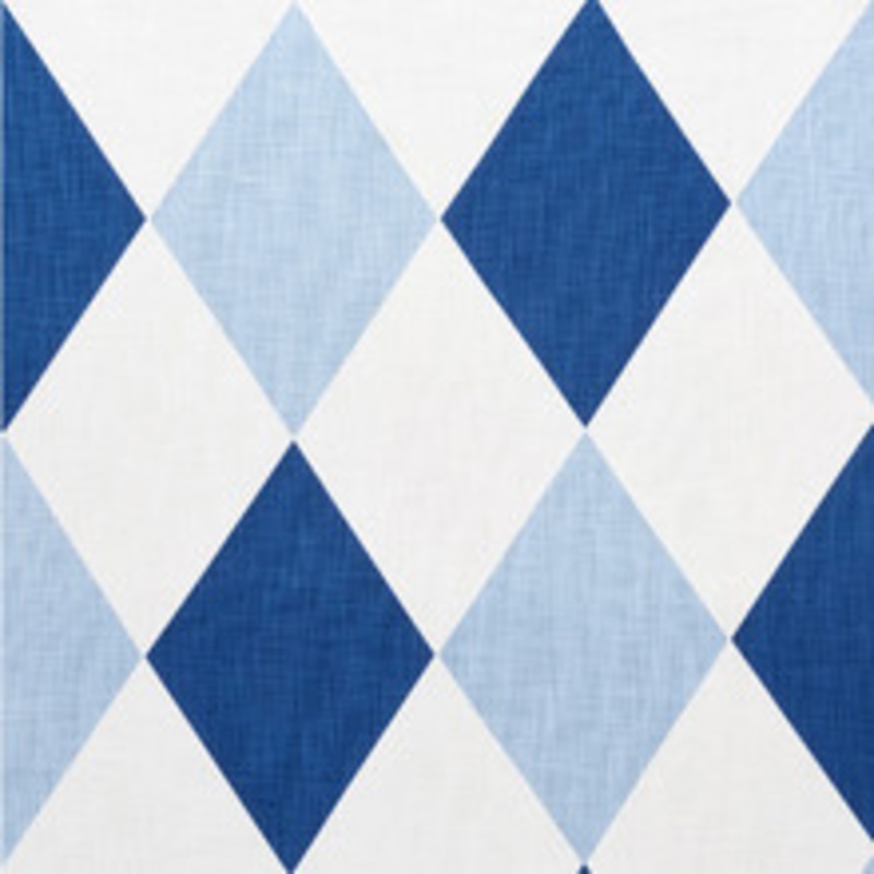 Schumacher Fabric Maximus Blues 177800