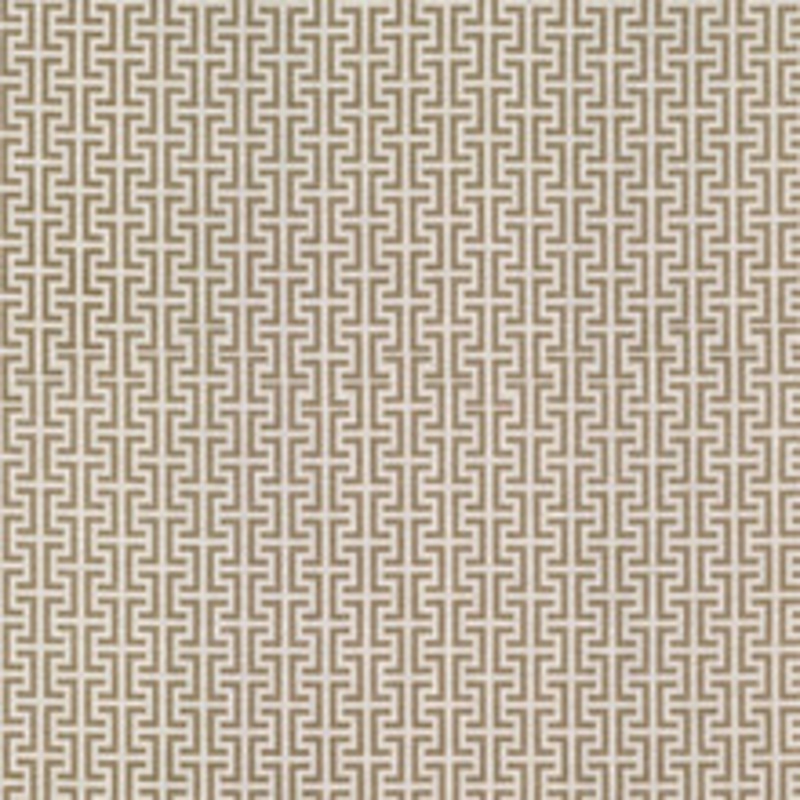 Schumacher Fabric Temple Brown TEMP002